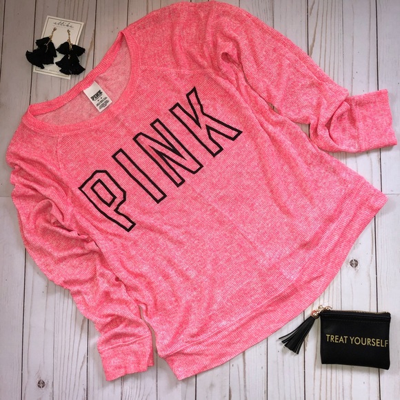 PINK crop knit top by PINK Victoria’s Secret - Picture 1 of 4